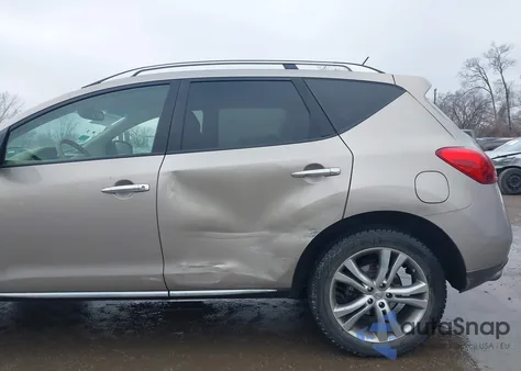 2010 Nissan Murano Le from USA, damaged, VIN JN8AZ1MU5AW010801